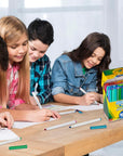Super Tips Marker Set (100Ct), Fine Point Washable Markers, Drawing Markers for Kids & Adults, Great for Thick & Thin Lines