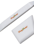 Teflon Bone Folder and Scoring Tool - Ergo Square - Paper Scorer for Paper Crafting, Origami, Bookbinding, Scrapbooking - Leather Burnishing Tool - Smooth, Non Stick,Ergonomic Craft Tool
