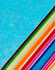 Spectra Deluxe Bleeding Art Tissue P0058506, 20 Assorted Colors, 20" X 30", 20 Sheets