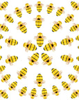 120 Pieces Tiny Resin Bees Decor Bee Shaped Craft Embellishment Tiny Resin Bee Embellishments Flatback Bee Pieces Decorations for Art and Crafts DIY Party Decor, 0.98 Inch, 0.74 Inch, 0.55 Inch