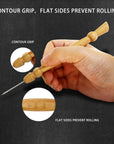 Stiletto & Pressing Tool, Precision Stiletto Handy for Getting Seams to Lay Correctly, Stiletto Quilting Tool for Sewing Kit Products(2 Pack)