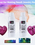 White Alcohol Ink for Resin, Alcohol Ink White Colors,2 Bottles Each 3.5Oz,Adjustable Alcohol-Based Resin Ink,White Resin Pigment for Epoxy Resin,Resin Petri,Tumblers,Resin Art
