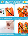 60 Packs Father'S Day Card Making Kits for Kids Father'S Day DIY Arts Crafts Father'S Day Shirt Greeting Card with Stickers Handmade Crafting Card Bulk for Father'S Day Party Supplies Decor