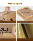 Self Adhesive Picture Frame Backing Tape Rolls Kraft Brown 1.4'' Wide X 55 Yd
