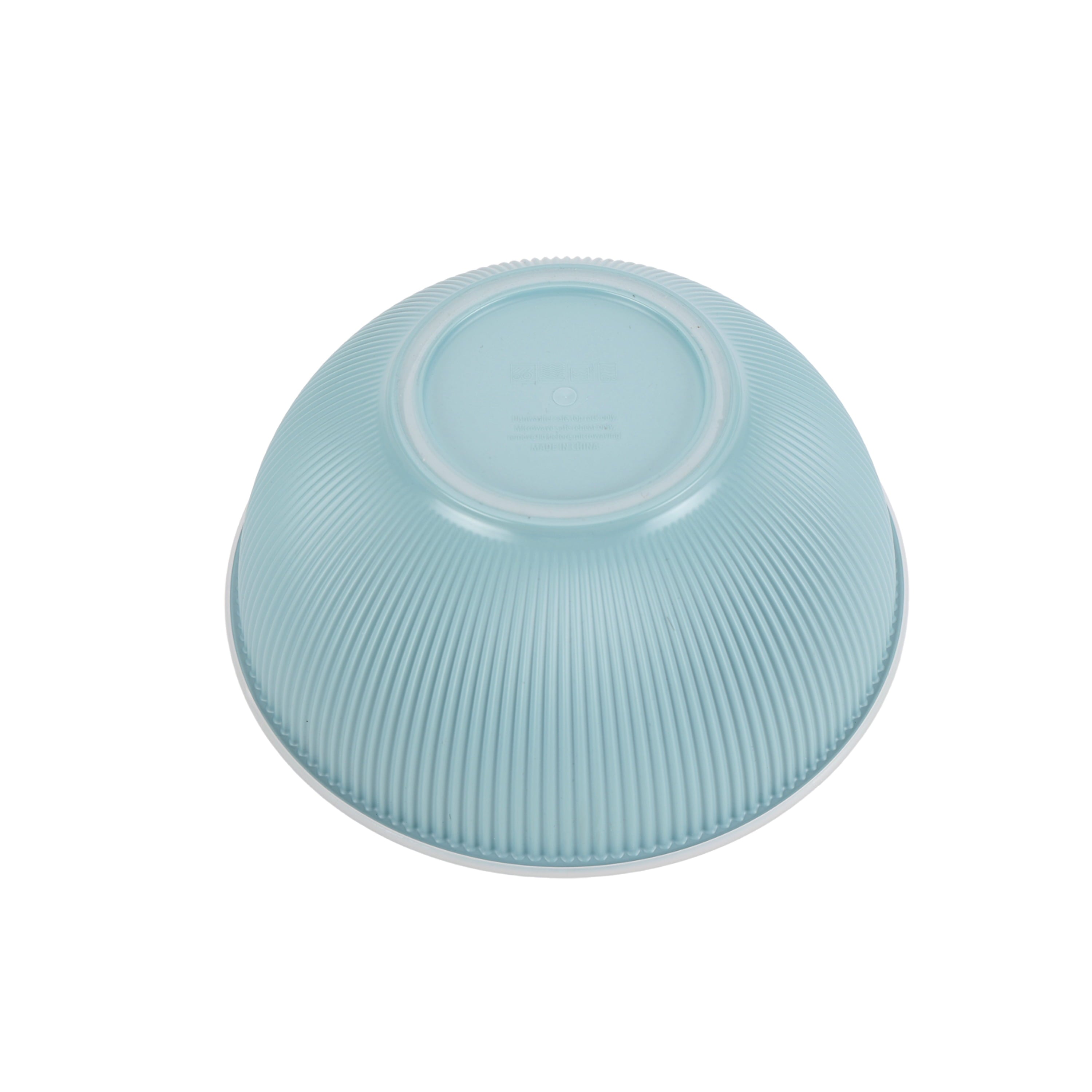 Mainstays - Blue 4-Piece Eco-Friendly Recycled Plastic Serve Bowl Set