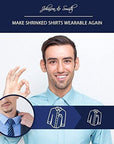 Collar Extenders/Neck Extender/Wonder Button for 1/2 Size Expansion of Men Dress Shirts, 5 +1 Pack, 3/8"
