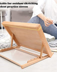 Desktop Drawing Sketching Easel, A3 Desk Easel, Drawing Board, 4-Position Adjustable Table Easel Painting Board for Artists, Children, Beginners
