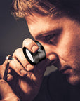 5 Pcs Jewelers Loupe Portable Monocular Magnifier Magnifying Glass Eye Loops Magnifier with 30 X 36 Mm Lens Watch Jewelry Experimental Repair Tool for Textile Optical Circuit Coins (5X 10X 15X 20X)