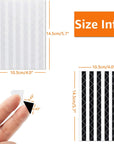 2244 Count Photo Mounting Corner Stickers Self Adhesive for Scrapbooking Photo Album Diary DIY Craft, 22 Sheets (Black & Clear)