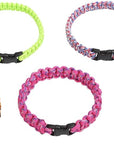 Adjustable Length Paracord Jig Bracelet Maker Wooden Frame-Paracord Braiding Weaving Craft Tool Kit, Wristband Maker