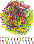 100PCS Bobbin Thread Holders Thread Buddies Clips Sewing Machine Accessories for Thread Spool Organizing, 5 Colors