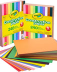 Construction Paper - 480Ct (2Pck), Bulk School Supplies for Kids, Teacher Classroom Must Have, Art Paper, Arts & Crafts