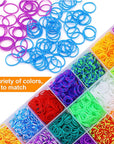 Rubber Band Bracelet Kit, Loom Making Kit for Girl, Loom Bands Refill Kits for Children Boy Girls Gift DIY Friendship Bracelets