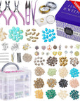 Deluxe Jewelry Making Kit with Video Course, Includes Instructions, Beads, Necklace, Bracelet, Earrings Making, Crafts for Adults, Beginners, Christmas Gift for Teens, Girls 13-15, Moms, Women