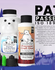 Precision Craft Glue -The Bundle - 4Fl Oz and 11Fl Oz Refill Bear - Tip Kit Included - Wrinkle Resistant - Flexible and Crack Resistant - Strong Hold Adhesive - Made in USA