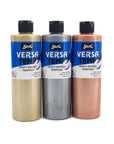 - 1440731 Versatemp Heavy-Body Metallic Tempera Paint, 1 Pint, Assorted Colors, Set of 3