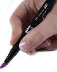 Dual Brush Pen Art Marker, 676 - Royal Purple, 1-Pack