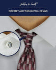 Collar Extenders/Neck Extender/Wonder Button for 1/2 Size Expansion of Men Dress Shirts, 5 +1 Pack, 3/8"