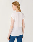 Biggdesign Blue Water Crew Neck T-Shirt