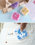 30Pcs Bead Organizers in a Clear Organzier Box, 2 Sets Clear Plastic Diamond Painting Storage Container with Mini Boxes for Craft Organziers and Storage Art Embroidery Nail Accessories
