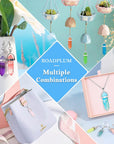 40Pcs Healing Crystal Pendants
