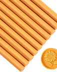 Sealing Wax Rod Sparkles Blood Red for Standard Size Glue Gun - Pack of 12