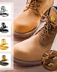 80 Sets Boots Hook Lace Buckles Speed Eyelets Hooks for Boots Shoelace Hooks for Camp Hike Climb (Silver, Black, Gold, Bronze)