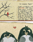 Handmade Vintage Deckle Edge Blank Paper - 5.25X8.25 (A5) - A5 Package of 50 for Writers, Invitations, Crafts - Thick 150 GSM Recycled Paper
