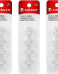 Class 15 Bobbins, Transparent, 4-Count (3 Pack)