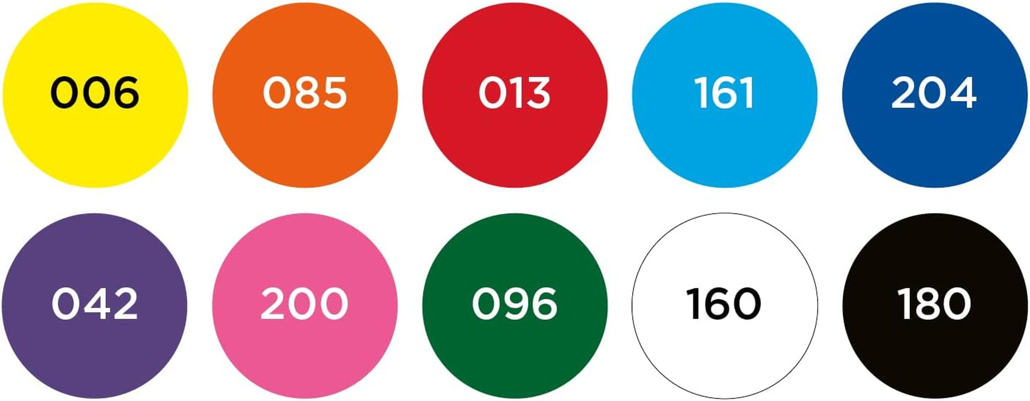 One4All 127HS Acryl Marker Basic-Set 1 (2,0 Mm Strichstärke, Hochdeckend Und Permanent, Uv-Beständig, Für Fast Alle Untergründe) 10 Stück Sortiert