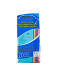 Spectra Deluxe Bleeding Art Tissue P0058506, 20 Assorted Colors, 20" X 30", 20 Sheets