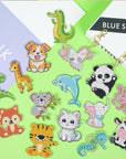 15 PCS Diamond Painting Keychains Animal Diamond Art Ornaments Double Side Diamond Key Rings DIY 5D Art Pedants for Beginners Birthday Crafting Home Party Decor