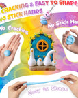 Polymer Clay, 50 Colors Modeling Clay for Kids, Non-Sticky Oven Bake Clay with Sculpting Tools and Accessories, DIY Starter Kits, Christmas Gift for Children and Artists