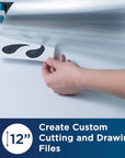 Scanncut DX Mat CADXMATS12, 12" X 12" Scanning Mat, Non-Tack Mat to Scan Custom Designs, Accessory for  Cutting Machines
