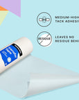 Clear Transfer Tape for Vinyl - 6" X 100' Roll, Made in USA, Vinyl Transfer Tape for Cricut & Silhouette Cameo, Medium to High Tack Transfer Tape for Cricut Vinyl Decals & Stickers
