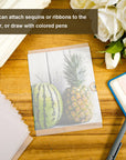 70Pcs Translucent Vellum Paper for Wedding Photo Cover, 5X7 Inch Printable Trace Paper for Invitations DIY Printing Wedding Photos Baby Shower Birthday Supplies Sketching