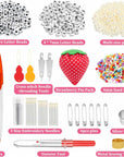 985Pcs String Bracelet Making Kit, Friendship Bracelet String Kit with 110 Skeins Embroidery Floss Cross Stitch Thread, 830 Beads for Friendship Bracelet Making, 45Pcs Embroidery Tools