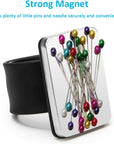 Magnetic Pin Holder Wrist Band, Magnetic Wrist Sewing Pincushion with Wristband for Sewing, 1 Replacement Wristband