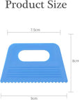 8 PCS Plastic Scraper Tools DIY Line Graffiti Tools Colored Plastic Paint Scrapers for Toddlers Kids Paint Crafts DIY Line Graffiti