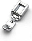 Zipper Foot Fits All Low Shank Snap-On Singer Brother Babylock Euro-Pro Janome Kenmore White Juki New Home Simplicity Elna Etc Domestic Sewing Machines (Small Zipper Foot)