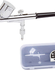 Timbertech Professional Double Action Airbrush BD-130 Mounted 0.3Mm Nozzles and Needles for Cake Decorating, Painting, Tattoo, Models Art,Craft and so On