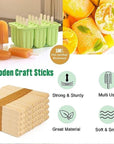 4.5" Craft Ice Cream/Popsicle Sticks/Natural Wood/Diy Projects- Pack of 210