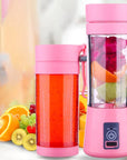 Hot Electric Juicer USB Rechargeable Handheld Smoothie Blender Fruit Mixers Milkshake Maker Machine Food Grade Material HOT SALE