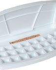 Watercolor Empty Plastic Pocketbox for 24 Half Pans