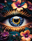 5D Wolf Diamond Painting Kits for Adults-Animal Diamond Art Kits for Beginners, Full round Drill Gem Art Wolf Kits for Adults for Gift Home Wall Decor(13.8X13.8Inch)