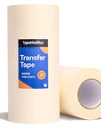 12" X 300' Roll of Paper Transfer Tape for Vinyl, Made in America, Premium-Grade Transfer Paper for Vinyl with Layflat Adhesive for Cricut Vinyl Crafts, Decals, and Letters