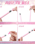 2 Pcs Diamond Painting Pen with 40 Pcs Diamond Painting Wax Diamond Painting Pen Replacement Wax Glue Diamond Art Accessories and Tool Quickly Pick up Beads Gems for DIY Painting Craft