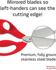 - Expert Left-Handed 8.25 Inch Scissors - Multipurpose - Left Handed