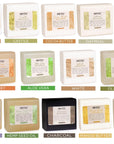 Melt and Pour Soap Base Sampler (7 Lbs) │ Assortment of 7 Bases (1Lb Ea) │ Clear, White, Goats Milk, Shea Butter, Oatmeal, Honey, Olive Oil │ Glycerin Soap Making Supplies