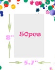 50PC Shrink Plastic Sheets,Shrink Paper Sheets,Shrink Film Sheets,-Semitransparent,8''X5.7'', 0.3Mm, Design Your Own Shrink Art Craft